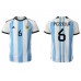 Argentinië German Pezzella #6 Voetbalkleding Thuisshirt WK 2022 Korte Mouwen